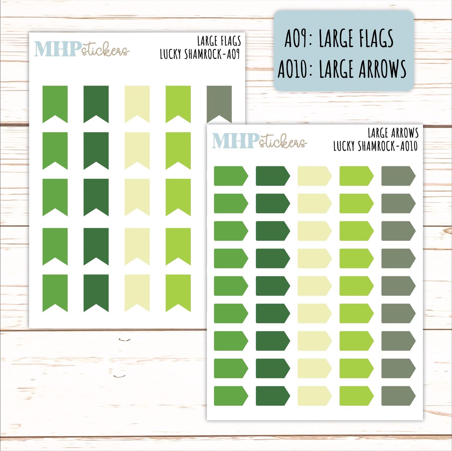 ADD-On's for Monthly Kits "Lucky Shamrock" || AO