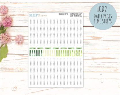 MARCH 2026 Stickers for Hobonichi Cousin. A5 Planners "Lucky Shamrock" || HC