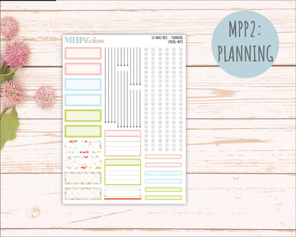 MARCH 2026 Stickers for The Small Rose Laurel Denise Planner (Formerly Mini Project Planner) "Spring" || MPP