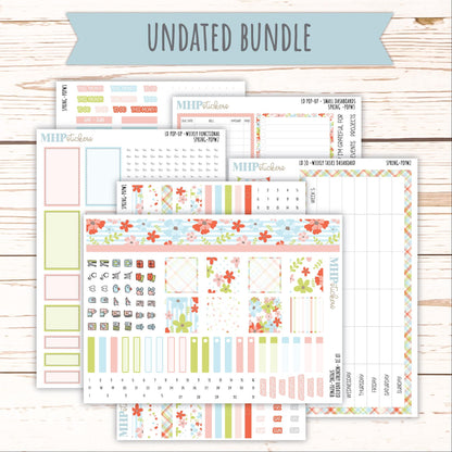 MARCH 2026 Stickers for The Jo, Laurel Denise Planner (Formerly Pop-Up Planner) "Spring" || POP