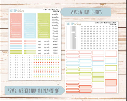 MARCH 2026 Stickers for the Small Scout Planner. For Laurel Denise Planners. "Spring" ||SS
