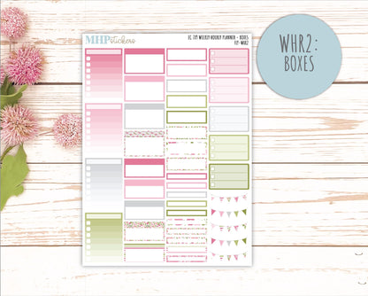 FEBRUARY Weekly Hourly Planning Kits for 7x9 Erin Condren Planners. 2026 Collection "Fly" || ECWHR
