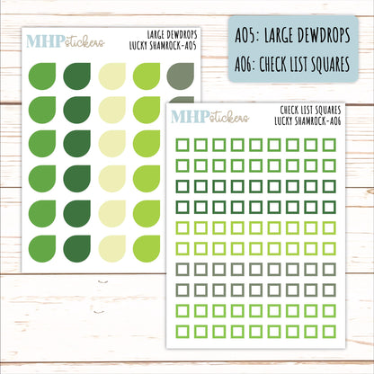 ADD-On's for Monthly Kits "Lucky Shamrock" || AO