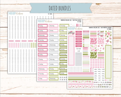 FEBRUARY 2026 Stickers for Hobonichi Techo Original. A6 Planners "Fly" || HO