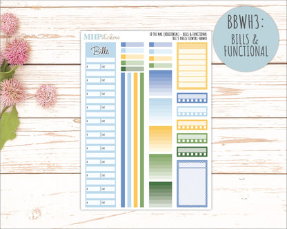 APRIL 2026 Stickers for the Mae & Kristy Laurel Denise Planners (Book Bound Planner) "Bee's Knees Flowers" || BB