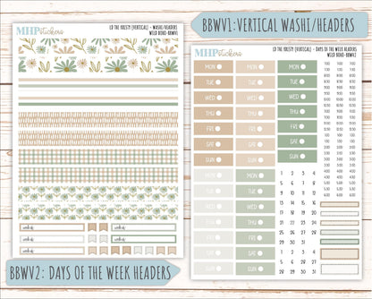 NOVEMBER 2025 Stickers for The Mae & The Kristy Laurel Denise Planners (Formerly Book Bound Planner) "Wild Boho" || BB
