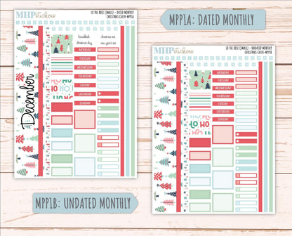 DECEMBER 2025 Stickers for The Rose Small Laurel Denise Planner (Formerly Mini Project Planner) "Christmas Cheer" || MPP