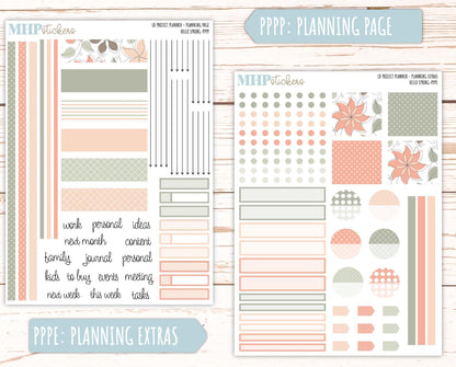 MARCH Stickers for The Rose Large Laurel Denise Planner (Formerly Project Planner) "Hello Spring" || PPHS