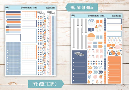 NOVEMBER Stickers for The Scout Laurel Denise Planner (formerly Portrait Planner). "Hello Fall" || PHF