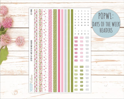 FEBRUARY 2026 Stickers for The Jo, Laurel Denise Planner (Formerly Pop-Up Planner) "Fly" || POP