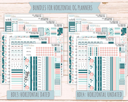 MAY 2025 Stickers for Large size Horizontal & Vertical Laurel Denise Planner. (Formerly Original or Standar Size) "Little Flowers" || OGLF
