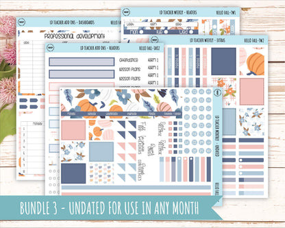 NOVEMBER Stickers for The Valerie Laurel Denise Planner (Formerly Teacher Planner) "Hello Fall" || THF