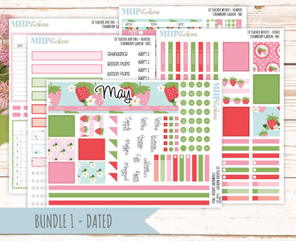 MAY Stickers for The Valerie Laurel Denise Planner (Formerly Teacher Planner) "Strawberry Garden" || TSG