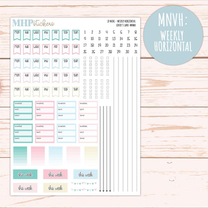 FEBRUARY 2025 Stickers for small Laurel Denise Planners "Lover's Lane" || MNLL