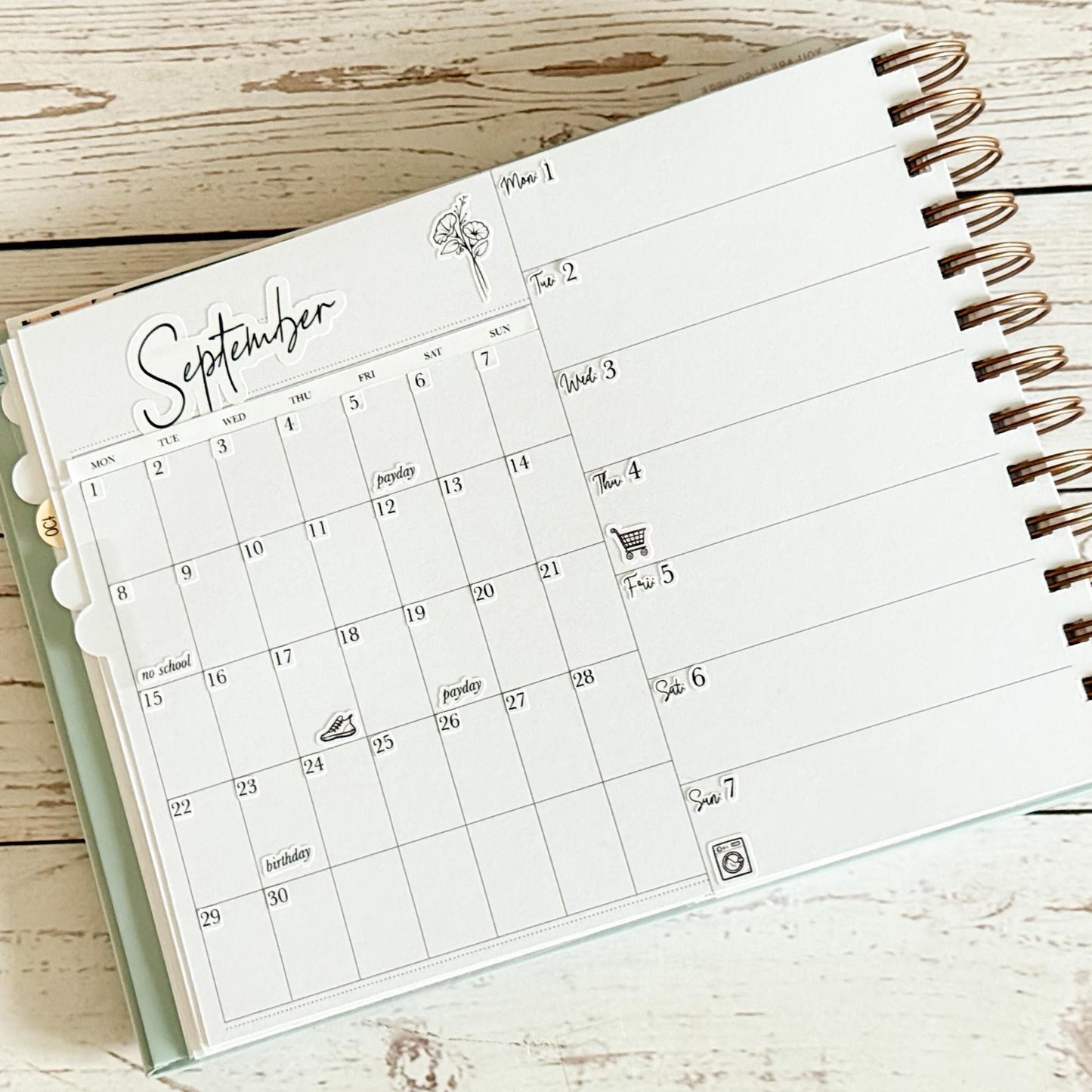smallmalist Stickers for Laurel Denise Mini Planners. || H651