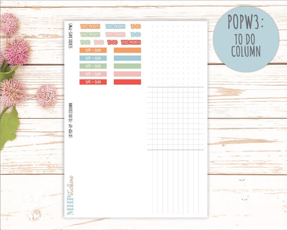 September 2025 Stickers for The Jo Laurel Denise Planner (Formerly Pop-Up Planner) "School Days" || POP