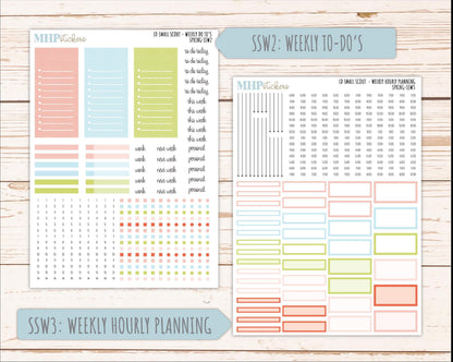 MARCH 2026 Stickers for the Small Scout Planner. For Laurel Denise Planners. "Spring" ||SS