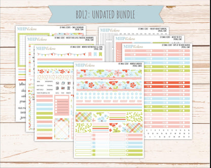MARCH 2026 Stickers for the Small Scout Planner. For Laurel Denise Planners. "Spring" ||SS