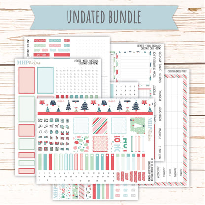 DECEMBER 2025 Stickers for The Jo Laurel Denise Planner (Formerly Pop-Up Planner) "Christmas Cheer" || POP