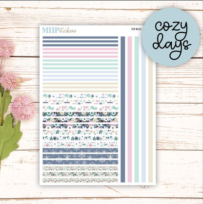 Thin Washi for Laurel Denise Planners.. Planner Stickers "2025 Collection" || LD406