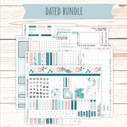 May 2025 Stickers for The Jo Laurel Denise Planner (Formerly Pop-Up Planner) "Little Flowers" || POPLF