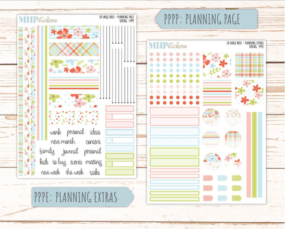 MARCH 2026 Stickers for the Large Rose Planner (Formerly Project Planner). Laurel Denise. "Spring" || PP