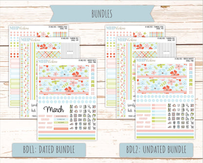 MARCH 2026 Stickers for the Large Rose Planner (Formerly Project Planner). Laurel Denise. "Spring" || PP