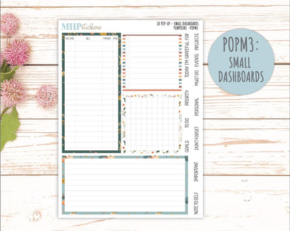 October 2025 Stickers for The Jo Laurel Denise Planner (Formerly Pop-Up Planner) "Pumpkins" || POP
