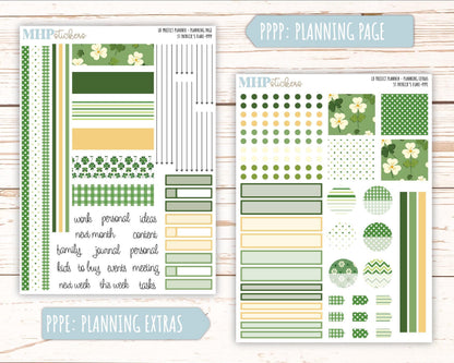 MARCH Stickers for The Rose Large Laurel Denise Planner (Formerly Project Planner) "St Patricks Flare" || PPSPF