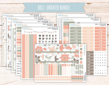 MARCH 2025 Stickers for The Scout Laurel Denise Planner (formerly Portrait Planner). "Hello Spring" || PTHS