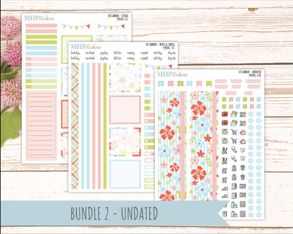 MARCH 2026 Stickers for The Carmen Laurel Denise Planner (Simply Month Planner). "Spring" || C