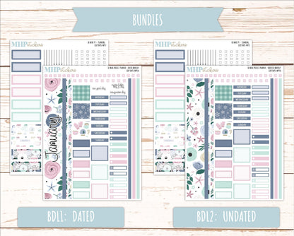 JANUARY 2025 Stickers for The Rose Small Laurel Denise Planner (Formerly Mini Project Planner) "Cozy Days" || MPPCD