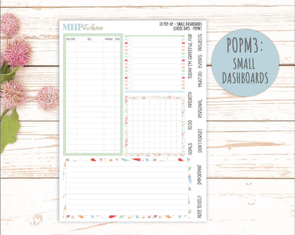 September 2025 Stickers for The Jo Laurel Denise Planner (Formerly Pop-Up Planner) "School Days" || POP