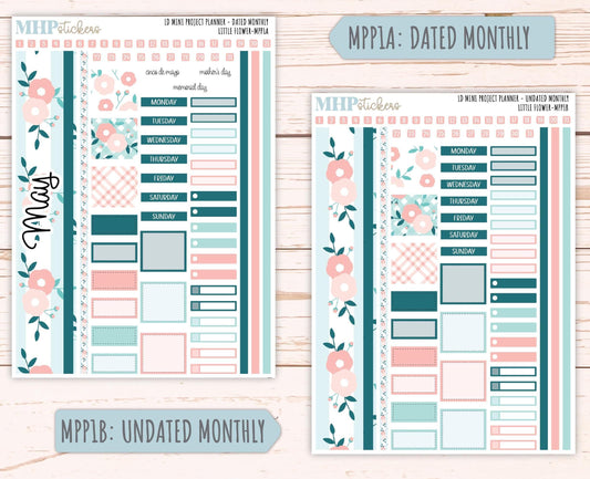 MAY 2025 Stickers for The Rose Small Laurel Denise Planner (Formerly Mini Project Planner) "Little Garden" || MPPLG