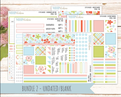 MARCH Stickers for The Valerie Laurel Denise Planner (Formerly Teacher Planner) "Spring" || TC