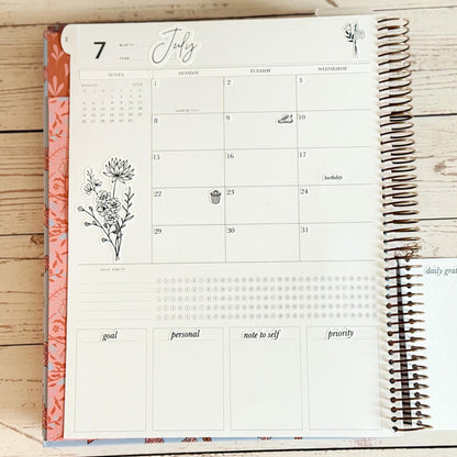 Minimalist Stickers for the Laurel Denise Scout Planner(formerly Portrait Planner). || LD-P