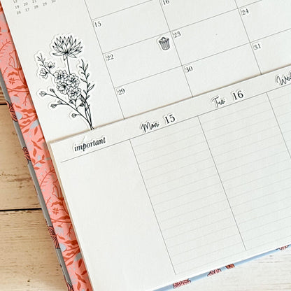 Minimalist Stickers for the Laurel Denise Scout Planner(formerly Portrait Planner). || LD-P
