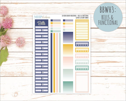 SEPTEMBER 2025 Stickers for The Mae & The Kristy Laurel Denise Planners ( Formerly Book Bound Planner) "Gather and Bloom" || BB