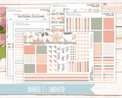 MARCH Stickers for The Valerie Laurel Denise Planner (Formerly Teacher Planner) "Hello Spring" || THS
