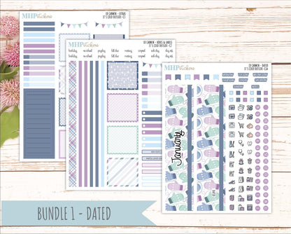JANUARY 2026 Stickers for The Carmen Laurel Denise Planner (Simply Month Planner). "It's Cold Outside" || C