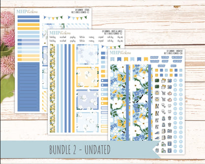 APRIL 2026 Stickers for The Carmen Laurel Denise Planner (Simply Month Planner). "Bee's Knees Flowers" || C