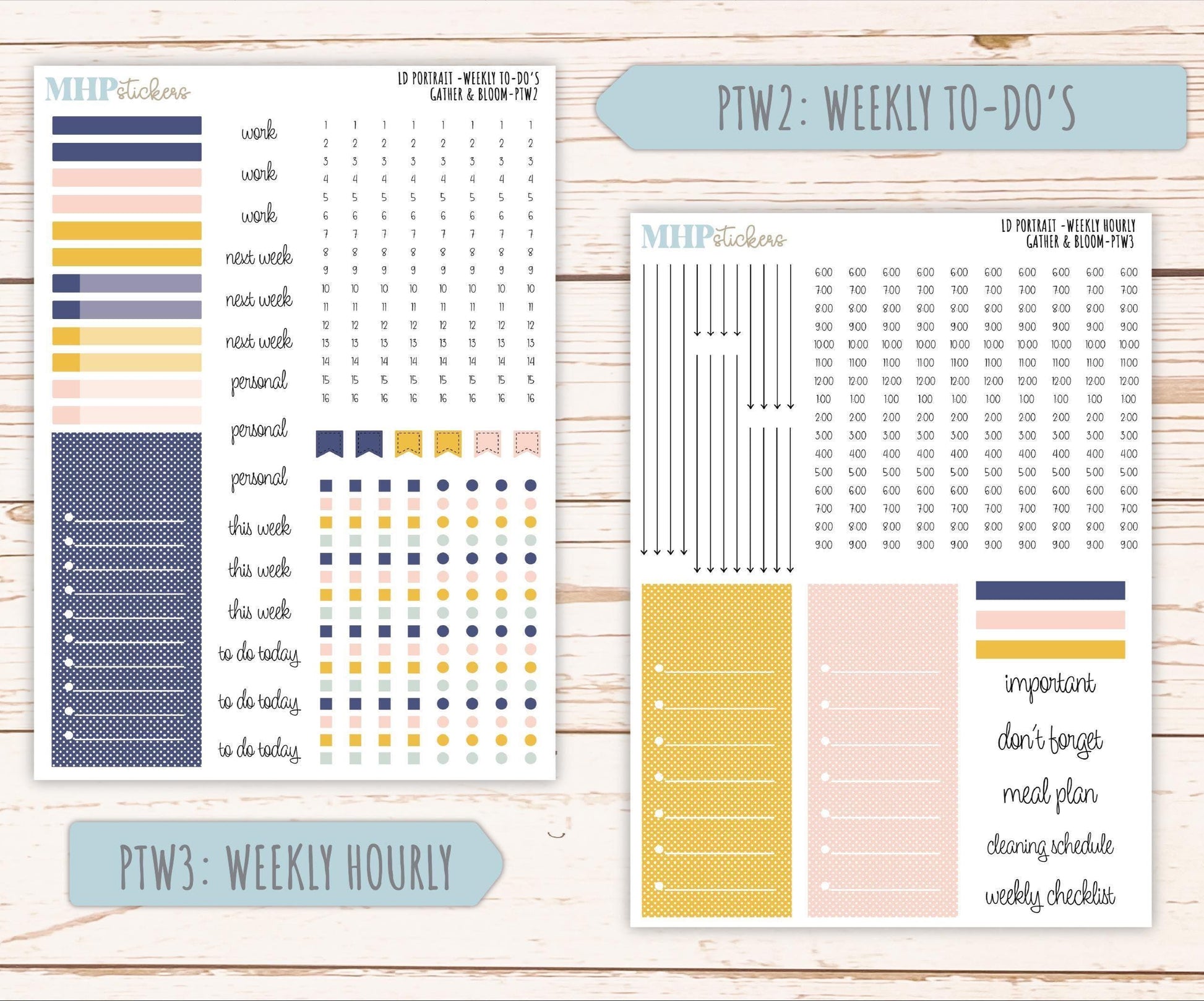 SEPTEMBER 2025 Stickers for The Scout Laurel Denise Planner (formerly Portrait Planner). "Gather and Bloom" || PT