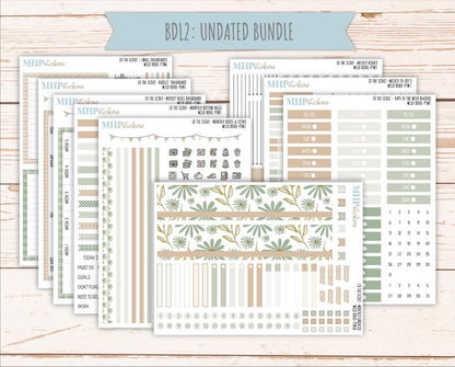 NOVEMBER 2025 Stickers for The Scout Laurel Denise Planner (formerly Portrait Planner). "Wild Boho" || PT