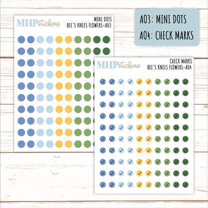 ADD-On's for Monthly Kits "Bee's Knees Flowers" || AO