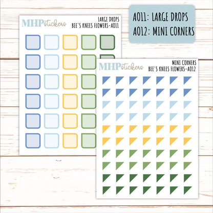 ADD-On's for Monthly Kits "Bee's Knees Flowers" || AO