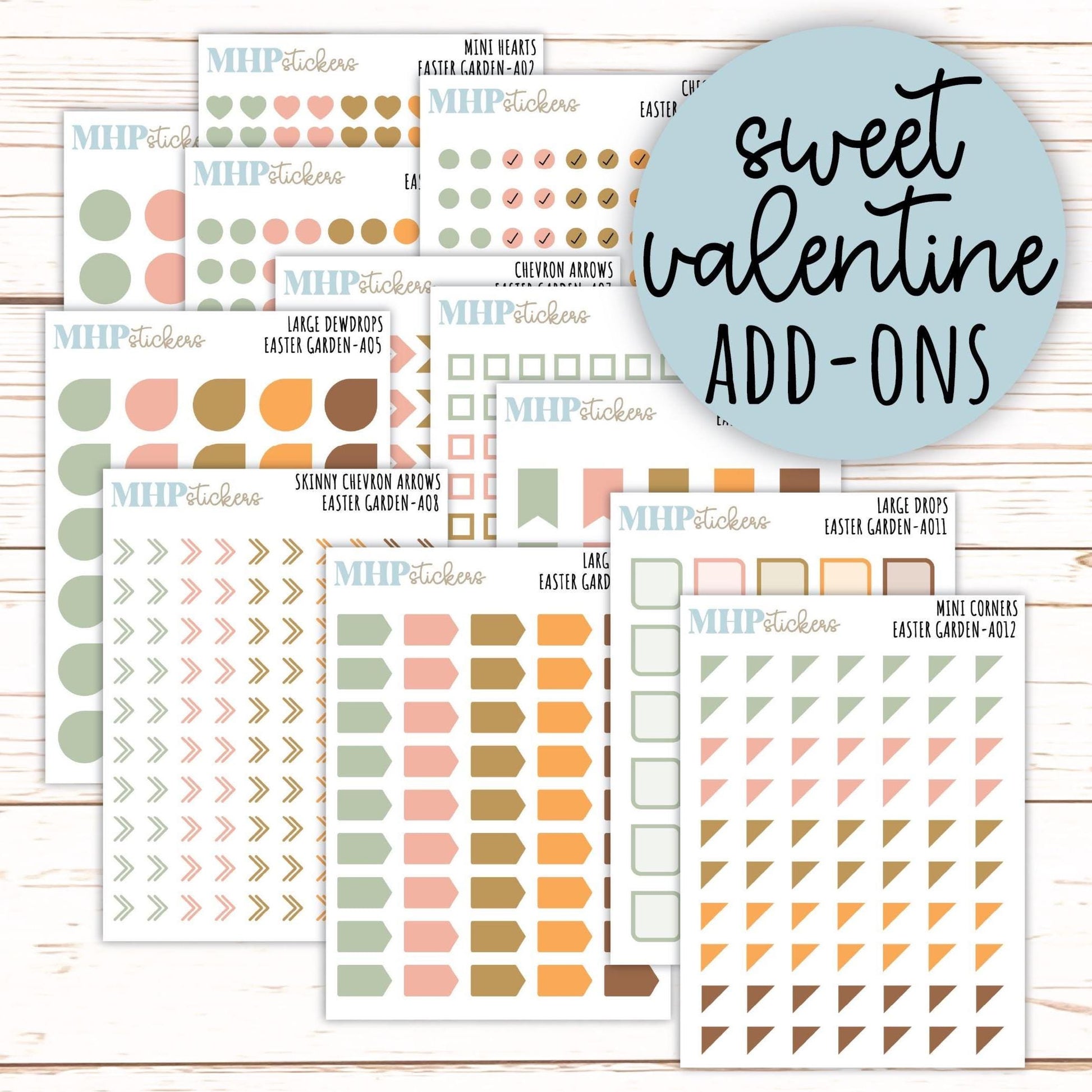 ADD-On's for Monthly Kits "Easter Garden" || AO