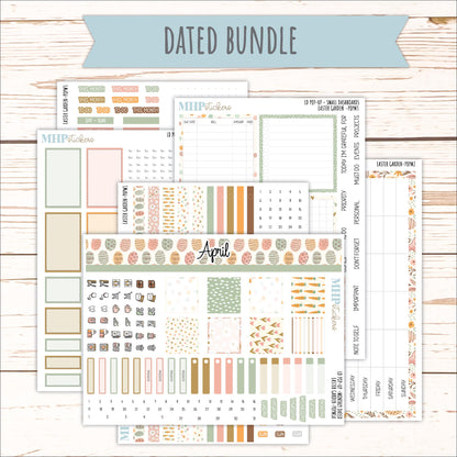 APRIL 2026 Stickers for The Jo, Laurel Denise Planner (Formerly Pop-Up Planner) "Easter Garden" || POP