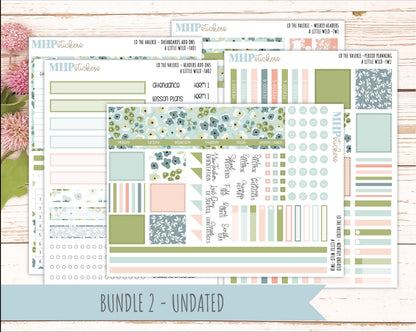 MAY Stickers for The Valerie Laurel Denise Planner "A Little Wild" || TC