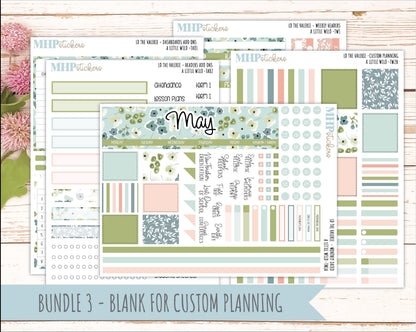 MAY Stickers for The Valerie Laurel Denise Planner "A Little Wild" || TC