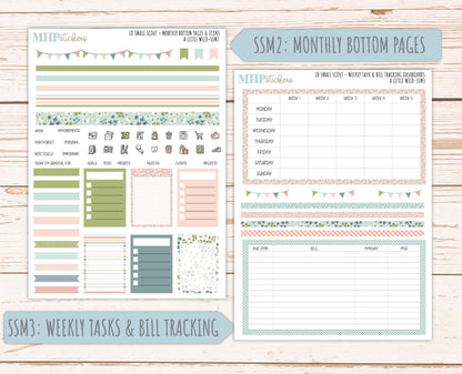 MAY 2026 Stickers for the Small Scout Laurel Denise Planners. "A Little Wild" ||SS